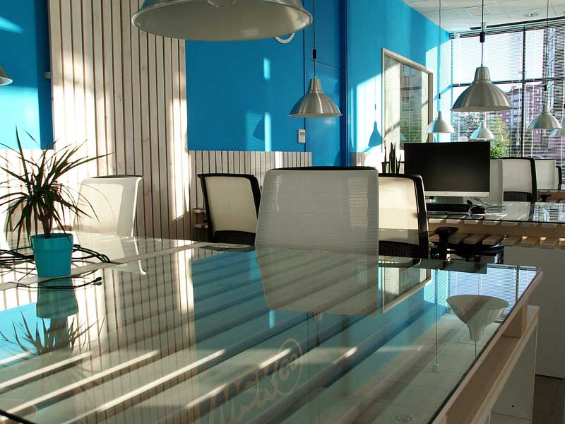 Inside view of an office to illustrate investing in the office market
